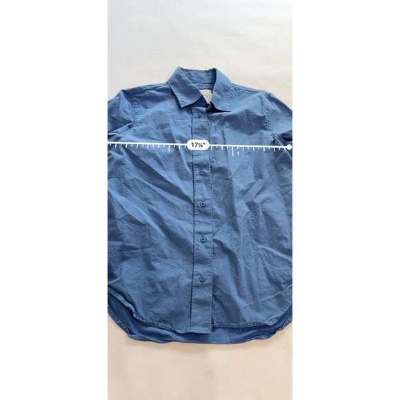 CLOSED Button Front Shirt in Blue - Picture 5 of 5